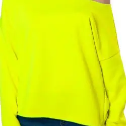 how to cut a sweatshirt 80s style