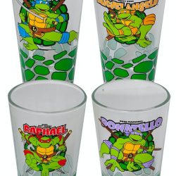 ninja turtle pint glasses