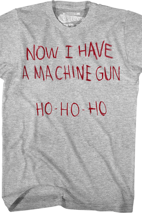 now i've got a machine gun ho ho ho now i've got a machine gun ho ho ho