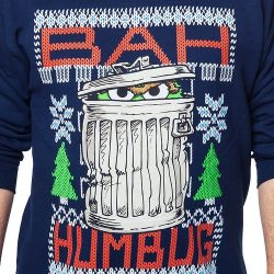 oscar the grouch christmas sweater