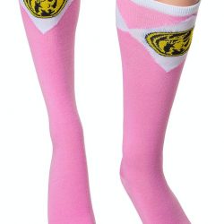 pink power ranger socks