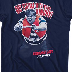 tommy boy in boat