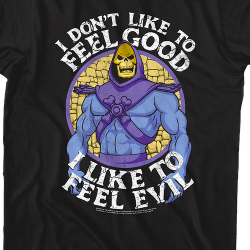 i don't want to feel good i want to feel evil