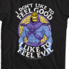 i don't want to feel nice i want to feel evil