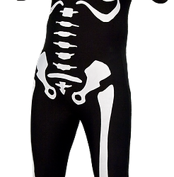 skeleton bodysuit party city