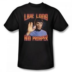 live long and prosper t shirt