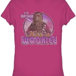 i'd rather kiss a wookiee