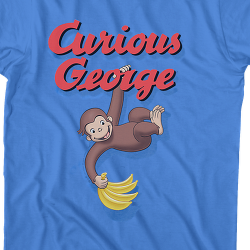 curious george shirts for adults