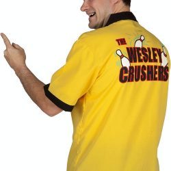 the wesley crushers bowling shirts