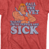 call the vet these puppies are sick t shirt