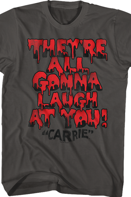 no they're all gonna laugh at you no they're all gonna laugh at you