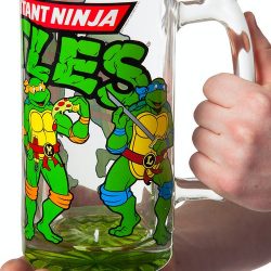 ninja turtle beer mug