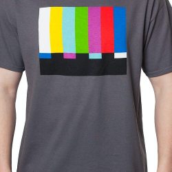 tv test pattern tshirt
