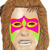 ultimate warrior plastic mask
