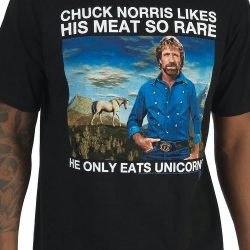 chuck norris unicorn meat