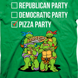 which ninja turtle loves pizza