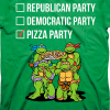ninja turtle loves pizza