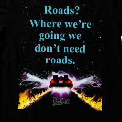 where we re going you don t need roads