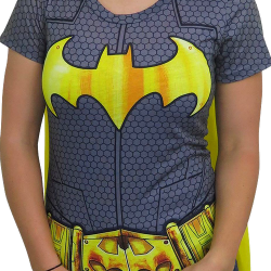 girls superhero shirt with cape