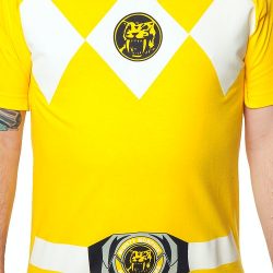 yellow power ranger tshirt