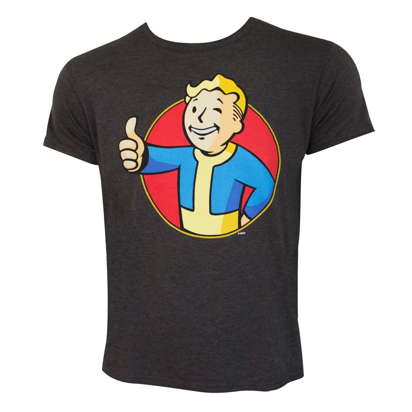 fallout vault boy tshirt fallout vault boy tshirt