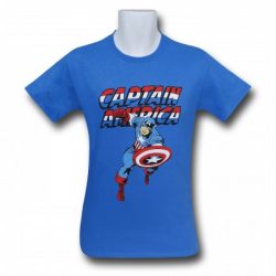 captain america running shirt