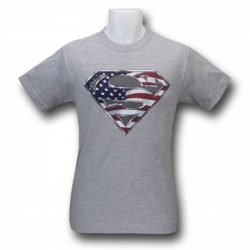 superman american flag shirt