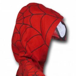 spiderman sweatshirt with mask hood
