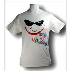 why so serious t shirt