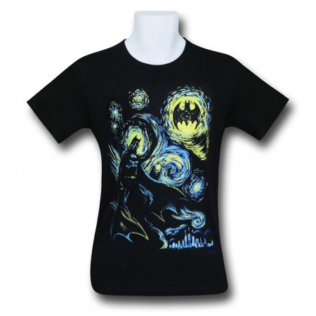 batman starry night shirt batman starry night shirt