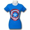 light blue captain america shirt