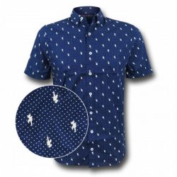 captain america button up shirt