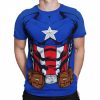 captain america costume shirt