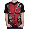 deadpool costume shirt