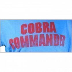 cobra commander t shirt