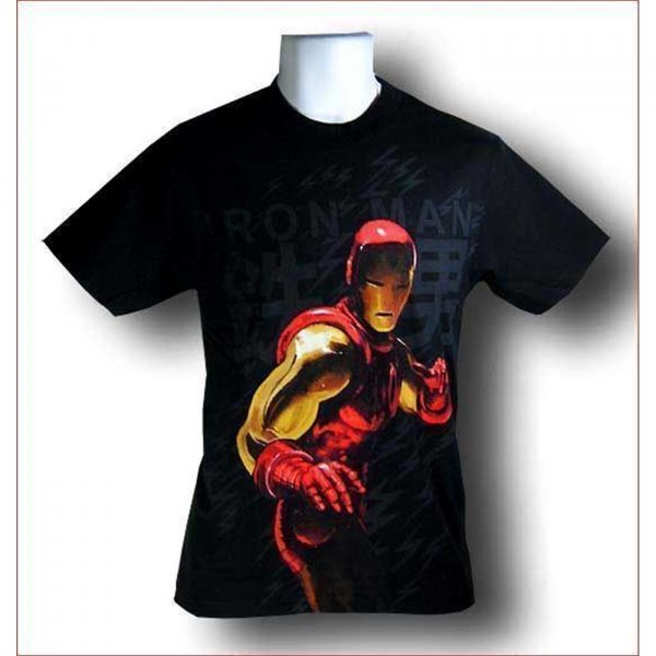 iron man bruce lee shirt