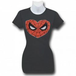 spiderman heart shirt