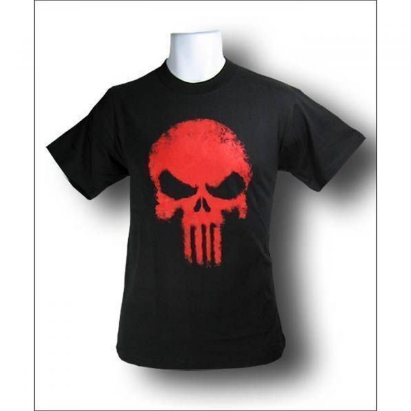 red punisher shirt