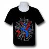 glow in the dark spiderman shirt
