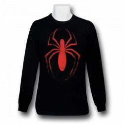 spiderman black shirt