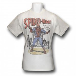 junk food spiderman shirt