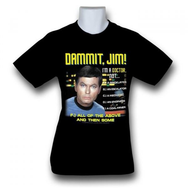 dammit jim t shirt