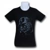 darth vader broken mask t shirt
