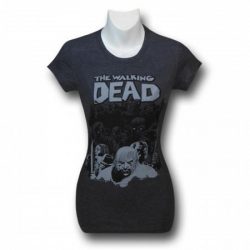 ladies walking dead t shirts