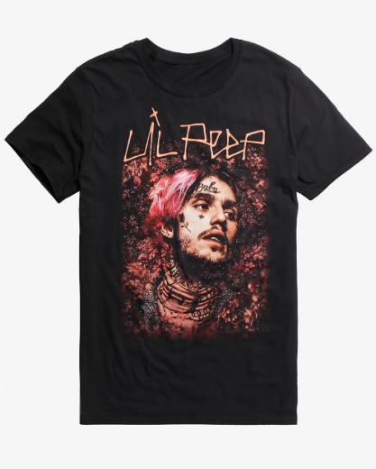 hot topic lil peep merch