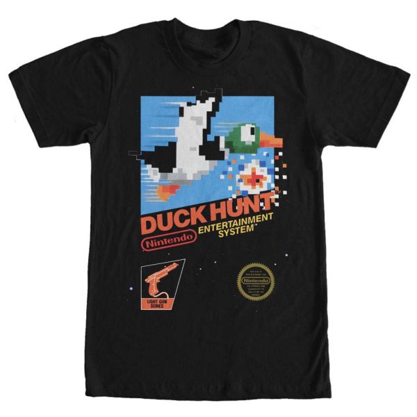 nintendo duck hunt t shirt