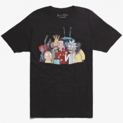 logic rick and morty shirt