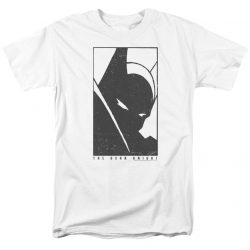 white batman tshirt