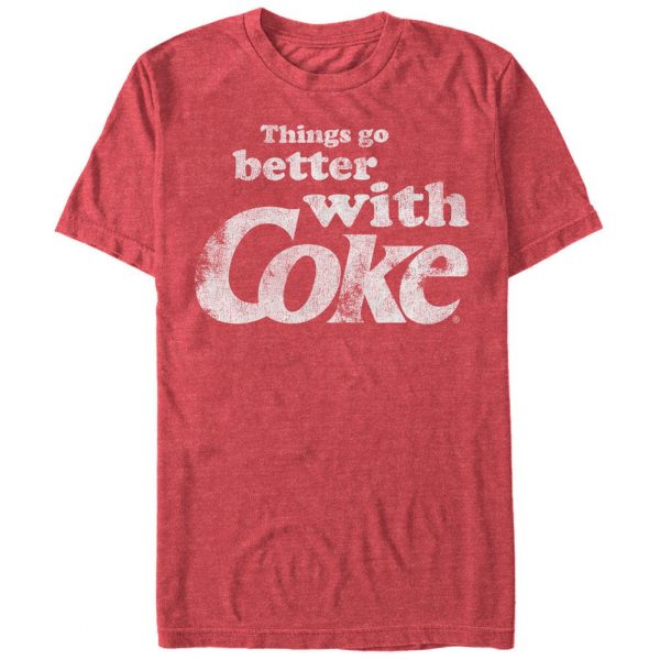 red coke shirt