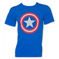 royal blue captain america shirt